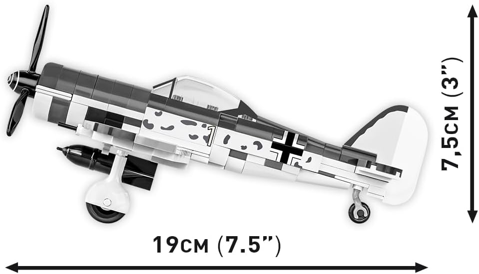 Cobi 5871 - World War II - Focke-Wulf FW 190 F-8 170 pcs