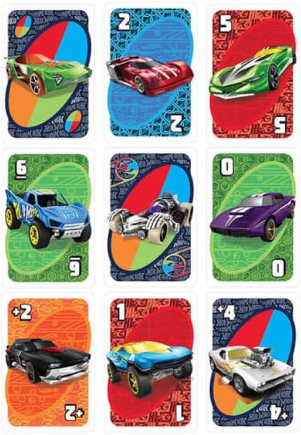 Uno - Express Hot Wheels Card Game