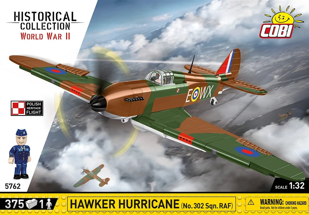 Cobi 5762 - World War II - Hawker Hurricane 375 pcs