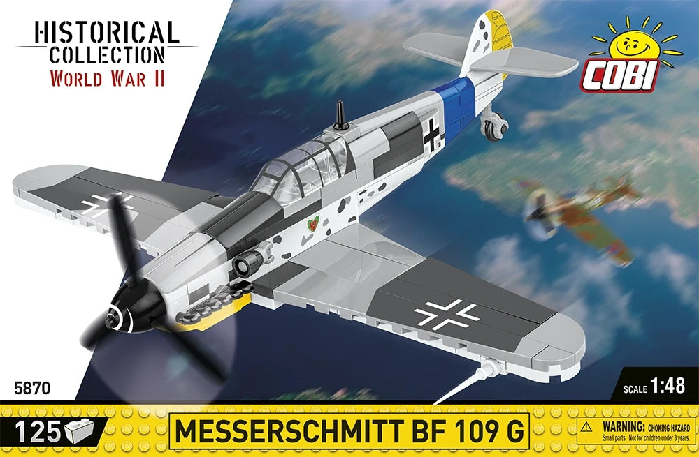 Cobi 5870 - World War II - Messerschmitt BF 109 G 125 pcs