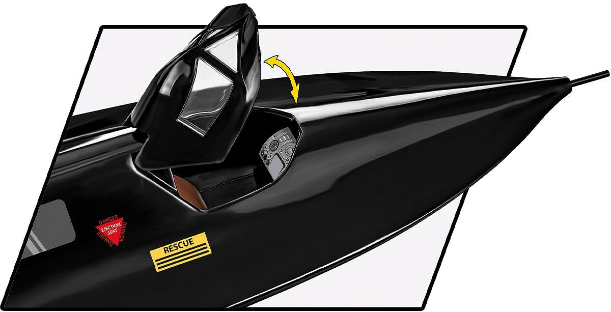 Cobi 5891 - Armed Forces - Lockheed SR71 1374 pcs