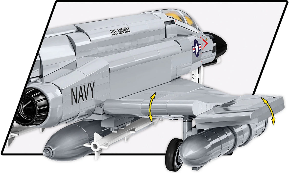 Cobi 5897 - Armed Forces - F-4 Phantom 703 pcs