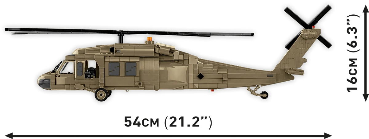 Cobi 5906- Armed Forces - Sikorsky UH-60 Black Hawk 928 pcs