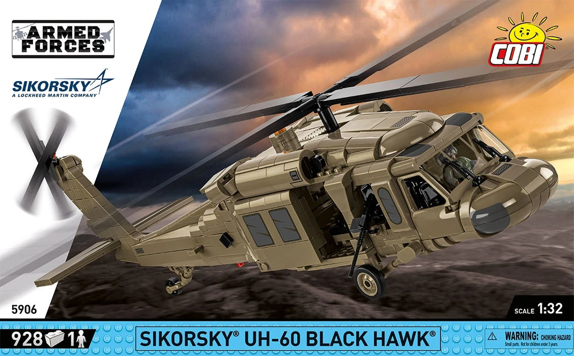 Cobi 5906- Armed Forces - Sikorsky UH-60 Black Hawk 928 pcs