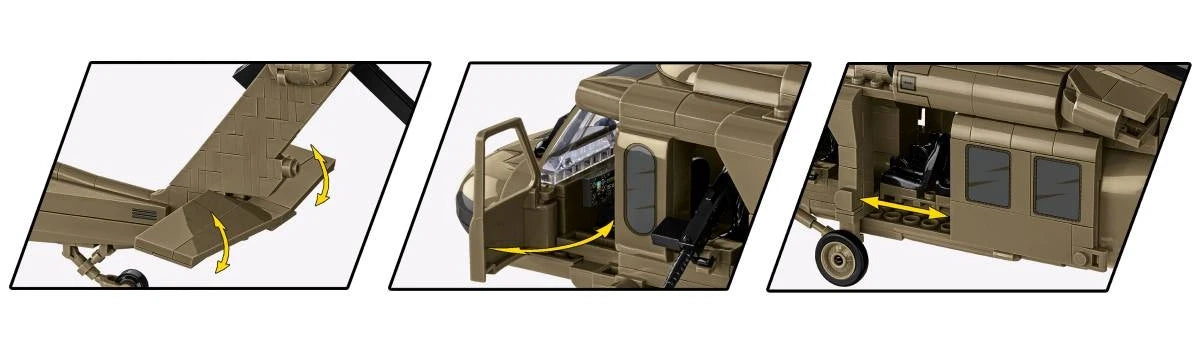 Cobi 5906- Armed Forces - Sikorsky UH-60 Black Hawk 928 pcs