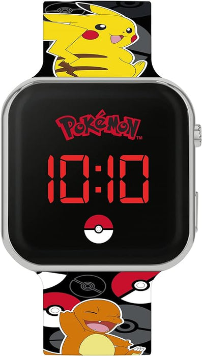 Pokémon Black LED Watch