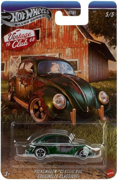 Hot Wheels Silver Series Vintage Club - Volkswagen Classic Bug