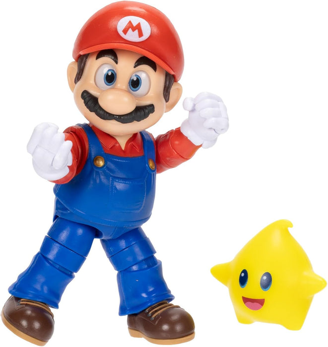 The Super Mario Galaxy Movie - 5" Mario with Luma Star Action Figure