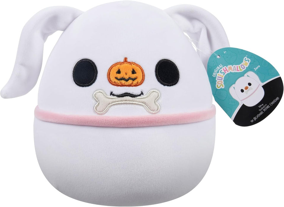 Squishmallows 8" - Nightmare Before Xmas Zero Holding Bone Plush