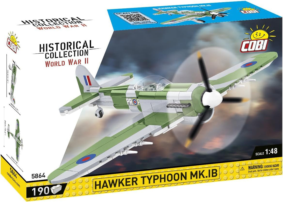 Cobi 5864 - World War II - Typhoon MK.1B 190 pcs