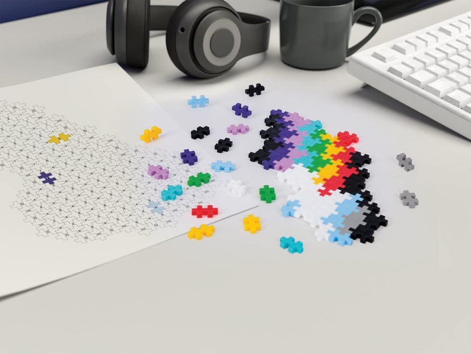 Plus-Plus: Puzzle By Number Rainbow (500pcs)