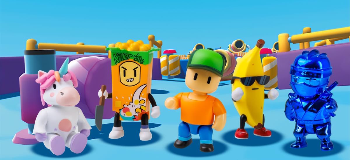Stumble Guys - 4.5" Action Figure Pack
