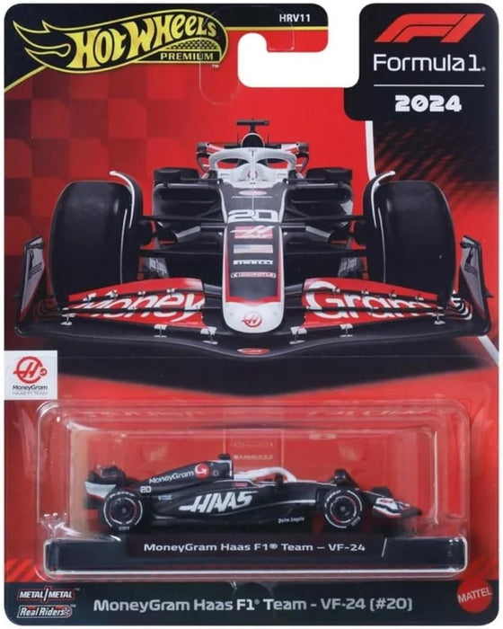 Hot Wheels - F1 2024 Moneygram Hass F1 Team Car (VF-24)