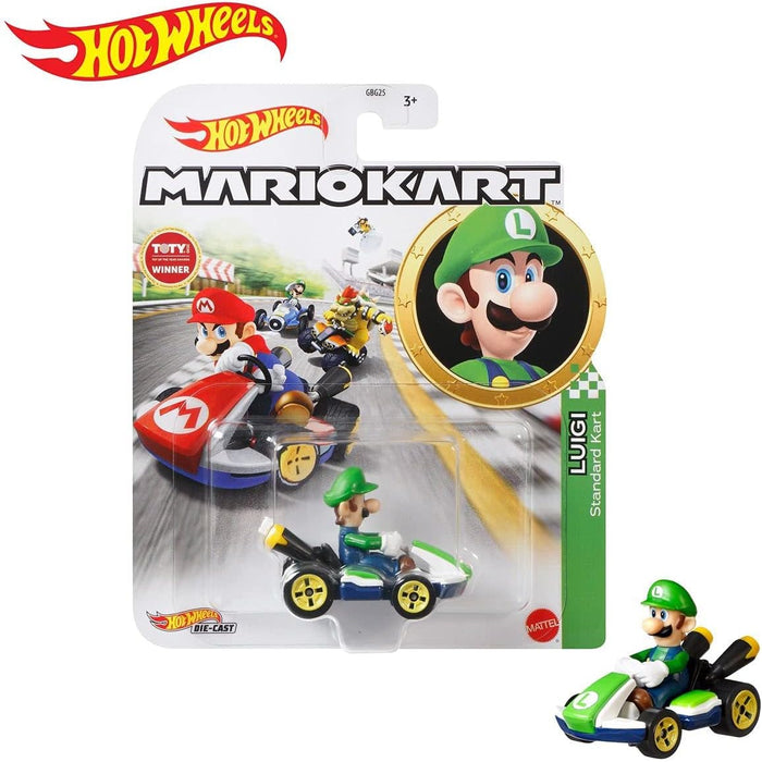 Hot Wheels - Mario Kart Luigi Car