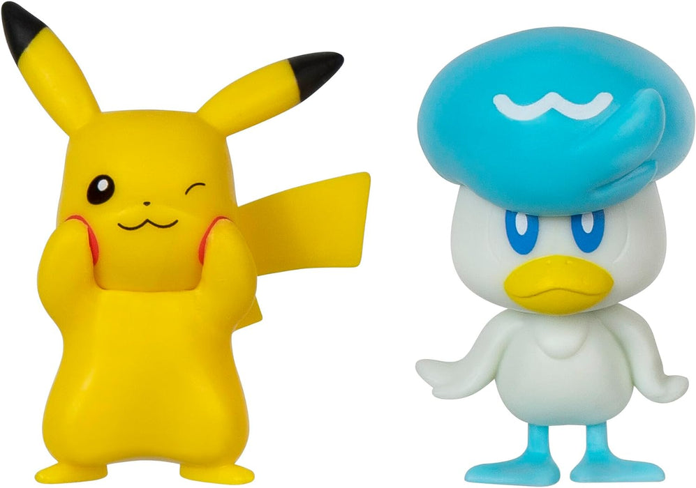 Pokemon - Battle Figure First Partner 2 Pack (Quaxly & Pikachu #8)
