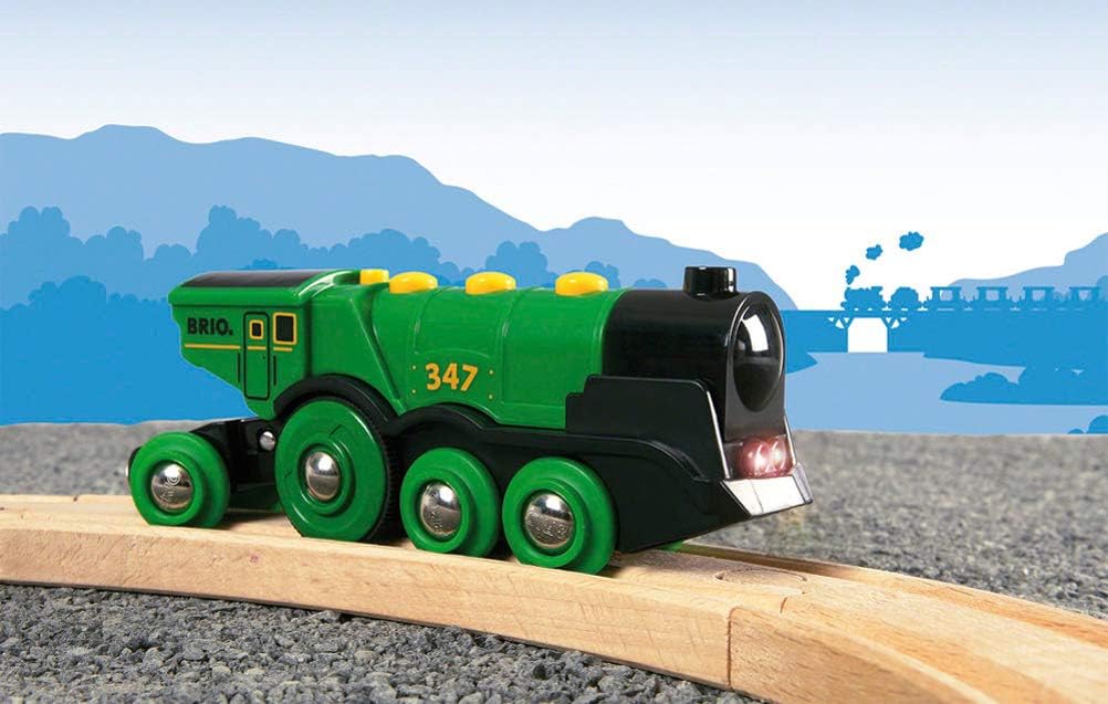 BRIO - Big Green Action Locomotive (33593)