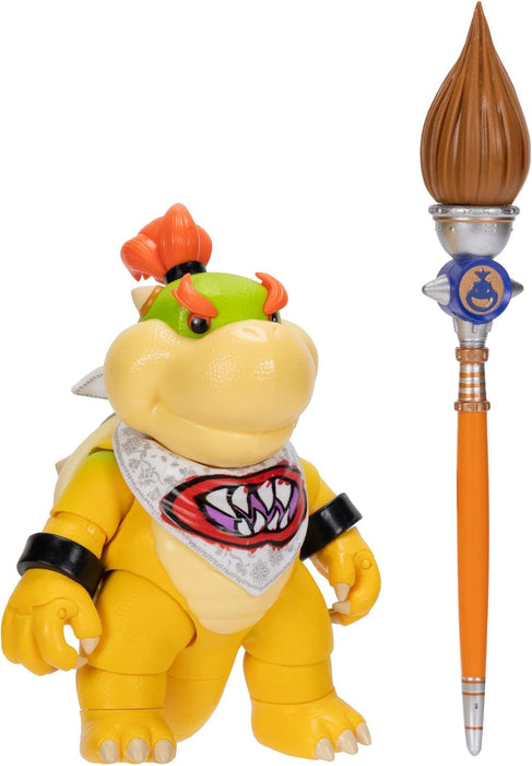 The Super Mario Galaxy Movie - 5" Bowser Jr with Paint Brush Action Figure