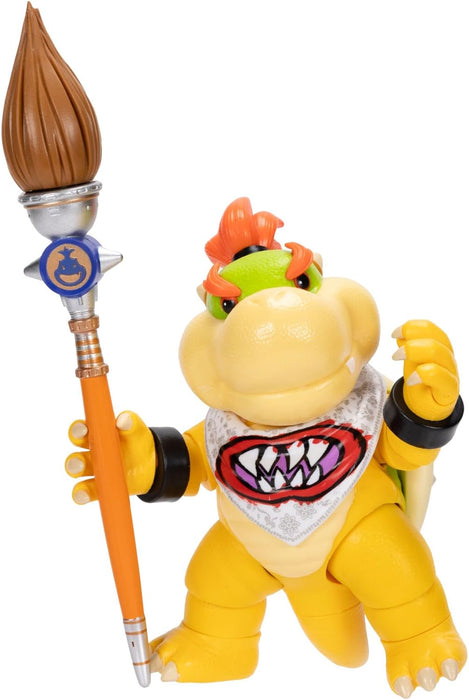The Super Mario Galaxy Movie - 5" Bowser Jr with Paint Brush Action Figure