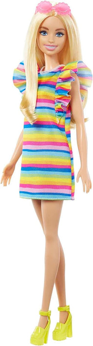 Barbie Fashionista - Rainbow Dress Doll