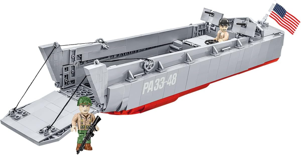 Cobi 4849 - World War II - Landing Craft Higgins Boat 715 pcs
