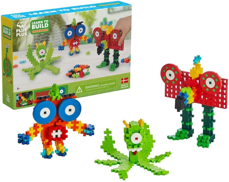 Plus-Plus: Creatures Learn To Build (240pc)