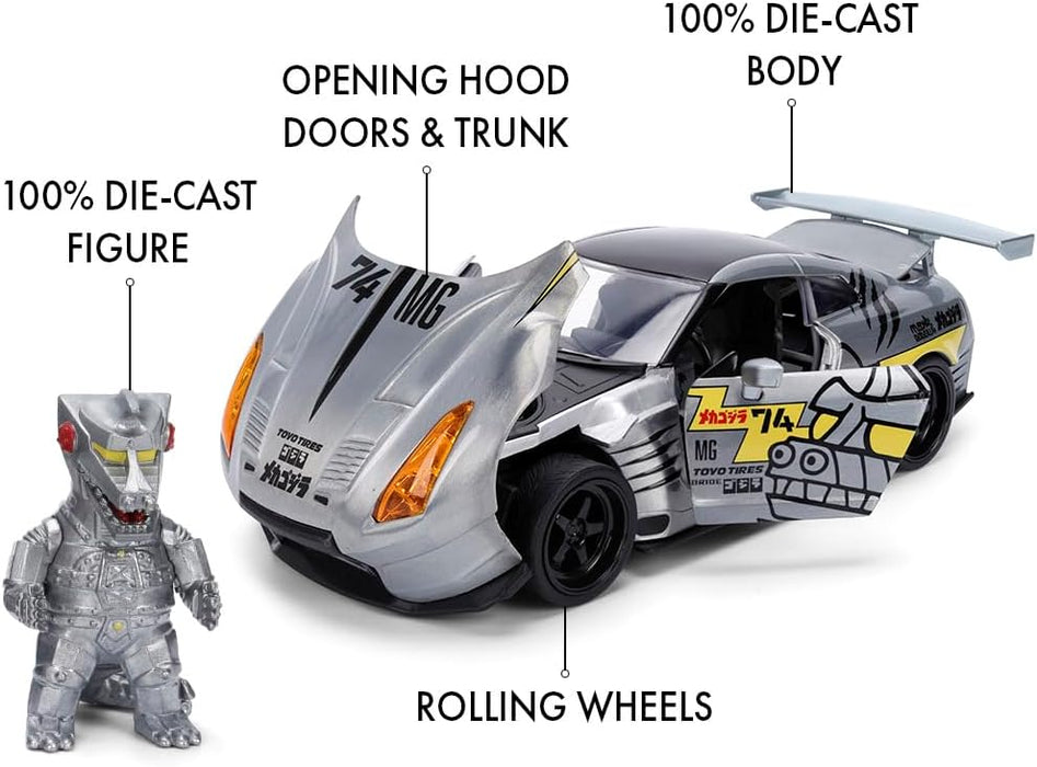 Jada - Godzilla Nissan GTR 1:24 Die-Cast Model Car