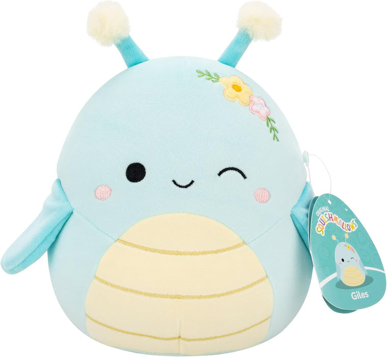 Squishmallows - 7.5'' Giles The Winking Blue Grasshopper Plush