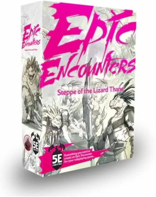 Epic Encounter RPG: Steppe of the Lizard Thane Board Game