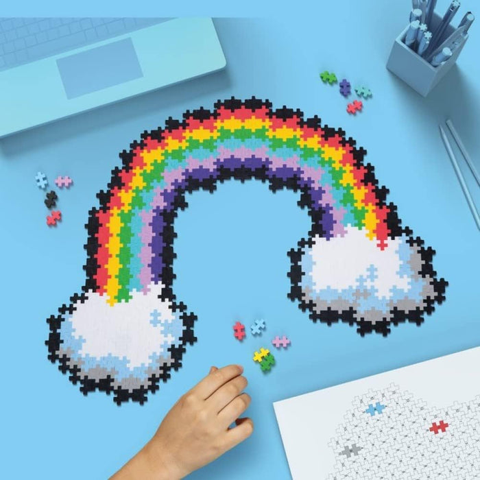 Plus-Plus: Puzzle By Number Rainbow (500pcs)