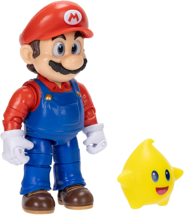 The Super Mario Galaxy Movie - 5" Mario with Luma Star Action Figure