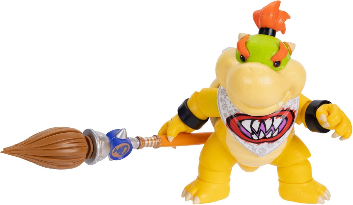 The Super Mario Galaxy Movie - 5" Bowser Jr with Paint Brush Action Figure