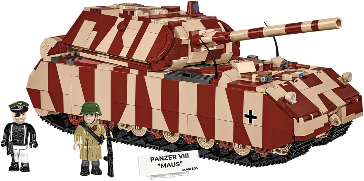 Cobi 3138 - World War II - Panzer VIII Maus 1353 pcs