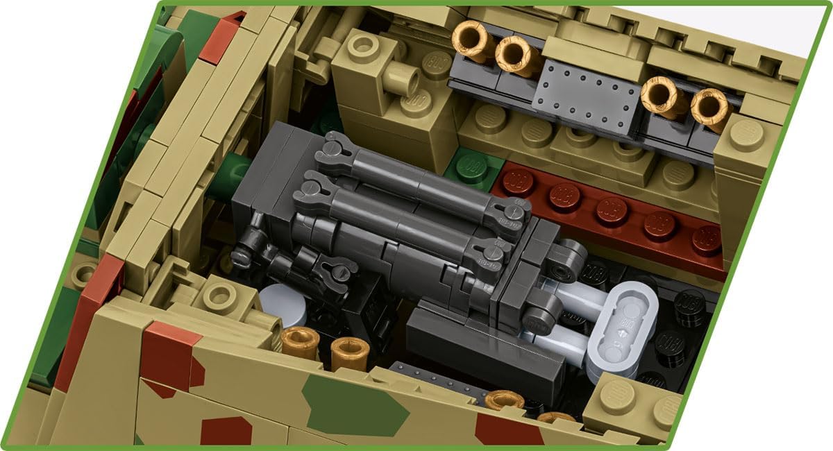 Cobi 2582 - World War II - Panzer Jager Tiger (P) Elefant 1252 pcs