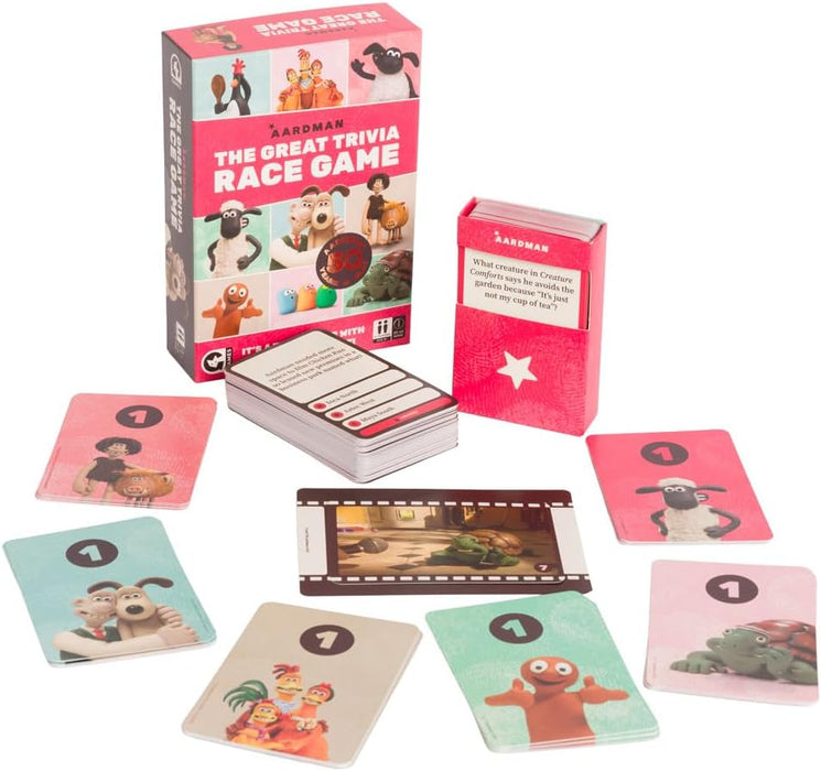 Ginger Fox Aardman Trivia Race Game