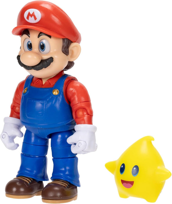 The Super Mario Galaxy Movie - 5" Mario with Luma Star Action Figure