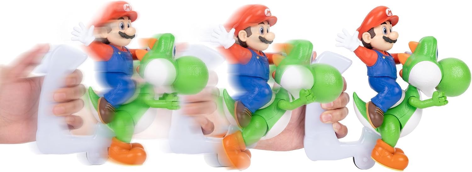Nintendo Super Mario Movie 2 Mario Riding Yoshi