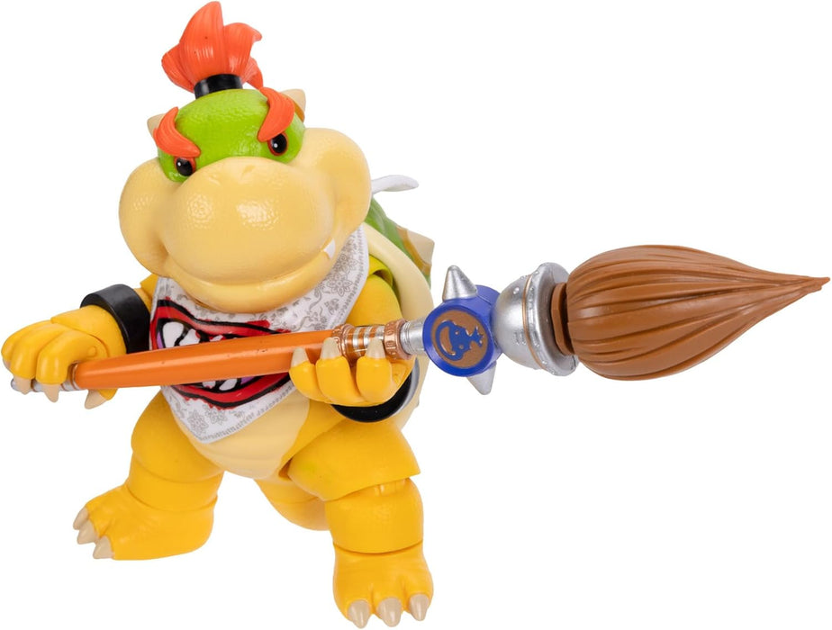 The Super Mario Galaxy Movie - 5" Bowser Jr with Paint Brush Action Figure