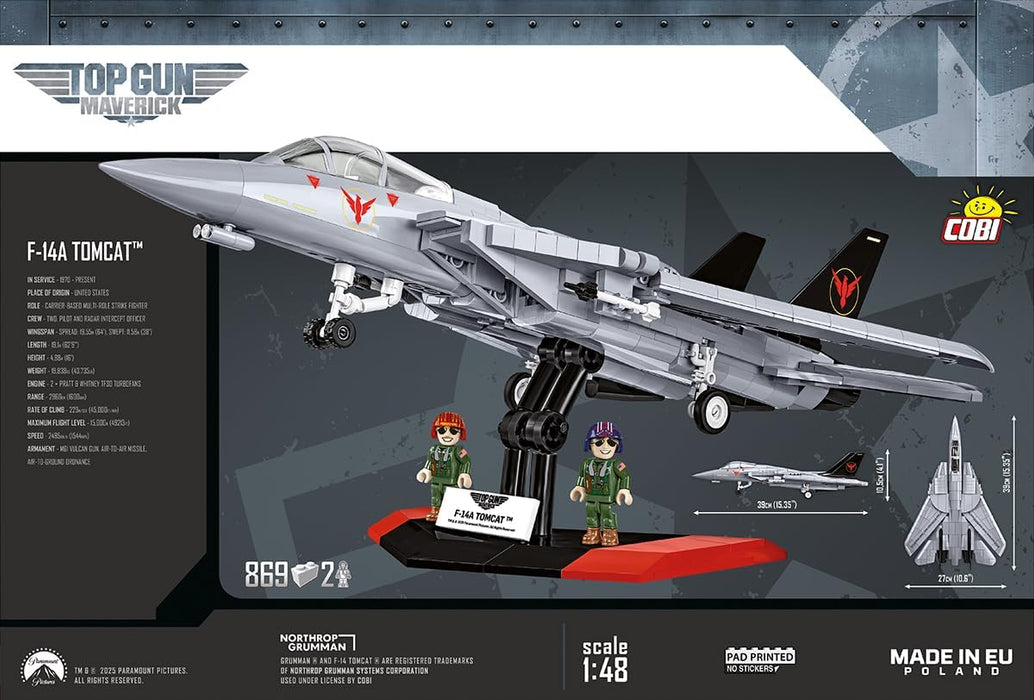 Cobi 5920 - Armed Forces - Grumman F14 Tomcat 869 pcs