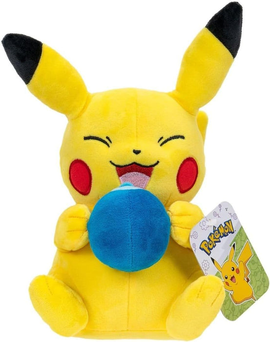 Pokemon - 8" Pikachu With Oran Berry Accy Plush