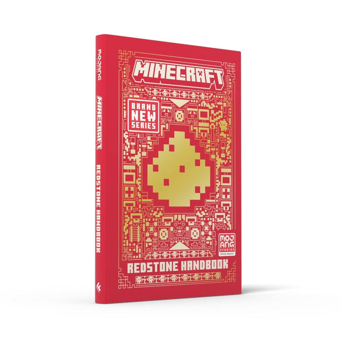 All New Official Minecraft Redstone Handbook Hardback By Mojang AB