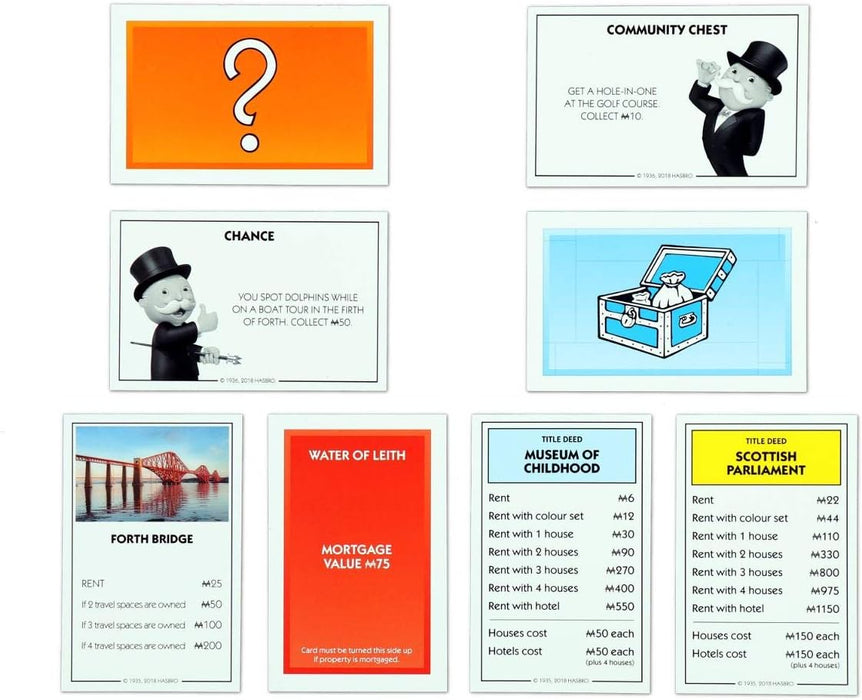 Monopoly: Edinburgh Edition Board Game