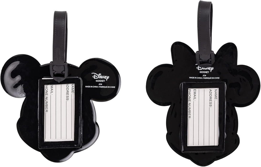 Disney Minnie & Mickey Luggage Tag Set