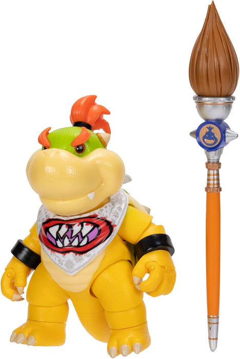 The Super Mario Galaxy Movie - 5" Bowser Jr with Paint Brush Action Figure