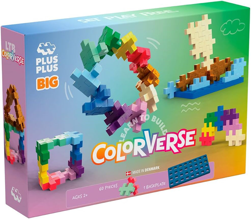 Plus-Plus: Colorverse Learn to Build (60pc)
