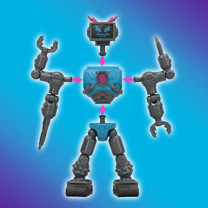 Mr Beast Lab Hybrids - 2 Mix & Match Hyper Fusion Figures