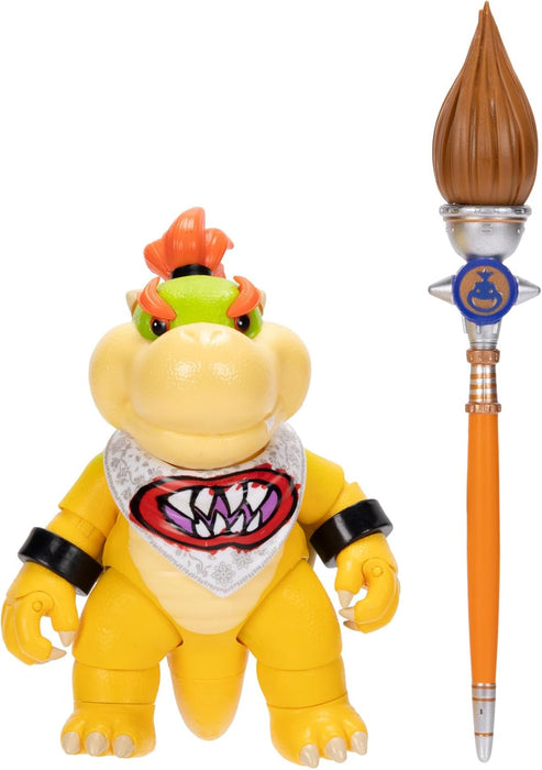 The Super Mario Galaxy Movie - 5" Bowser Jr with Paint Brush Action Figure