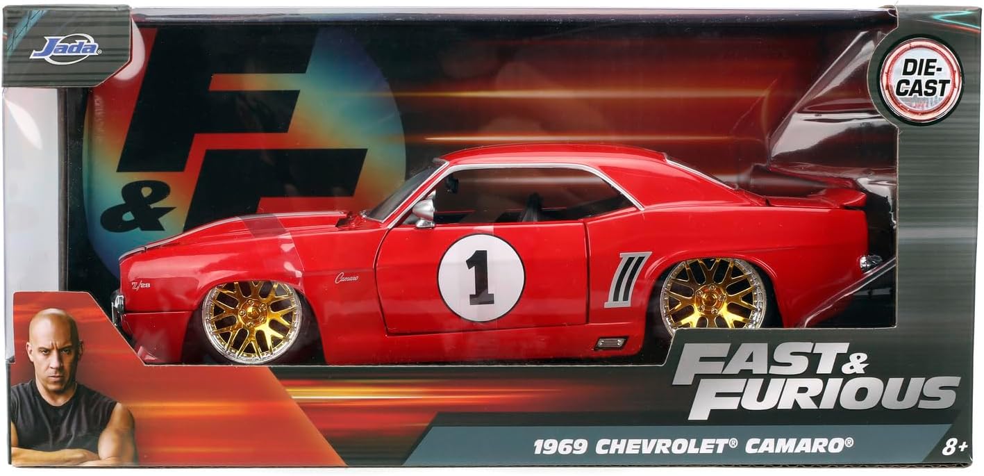 Jada - Fast & Furious 1969 Chevrolet Camaro 1:24 Die-Cast Model Car