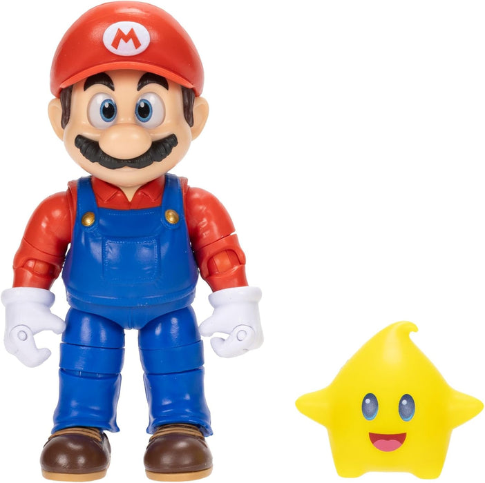 The Super Mario Galaxy Movie - 5" Mario with Luma Star Action Figure