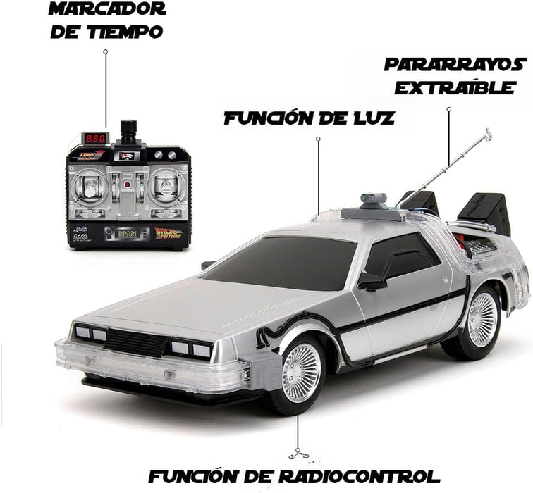 Jada Back to The Future Time Machine Remote Controlled 1:16 Vehicle