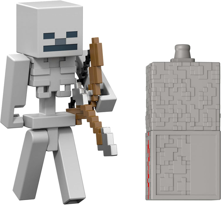 Minecraft - Redstone Skeleton 3.25" Core Figure